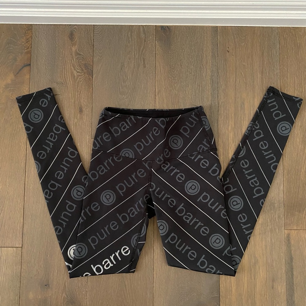 Pure Barre Logo Leggings Size Extra Small New Without Tags
